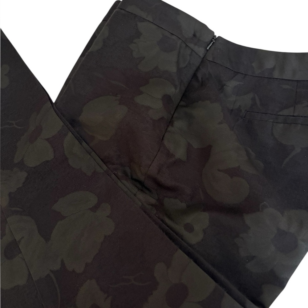 Talbots Black Jacquard Cocktail Pants